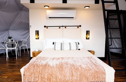 Coosa Resort | Modern Geodesic Dome: Hot Tub, Seclusion, & Lake Views