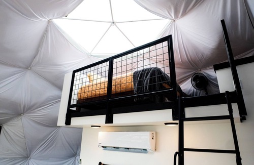 Coosa Resort | Modern Geodesic Dome: Hot Tub, Seclusion, & Lake Views