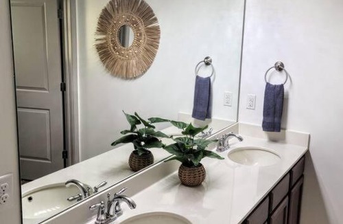 Acworth House | Modern Getaway w/ Private Firepit Backyard