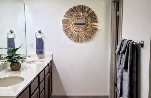 Acworth House | Modern Getaway w/ Private Firepit Backyard