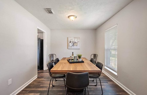 Southbelt/Ellington House | Modern Haven | Fenced Yard, Patio & Parking!