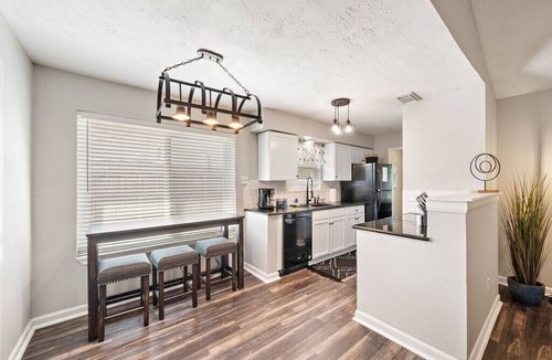 Southbelt/Ellington House | Modern Haven | Fenced Yard, Patio & Parking!