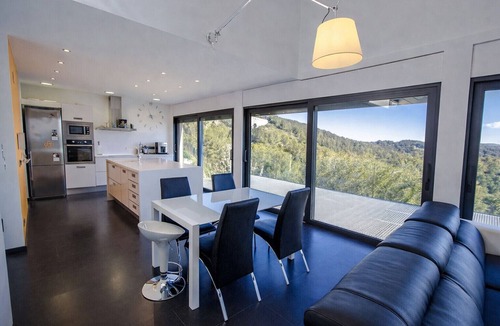 Costa Cunit Villa | Modern Hilltop Haven w/private pool 7km to beach!