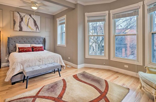 Grand Boulevard House | Modern Historic Greystone ~ 5 Mi to Downtown!