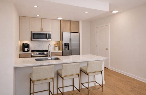 Hoboken Apartment | Modern Hoboken Apartment, Manhattan Views, Rooftop Pool, Free NYC Shuttle