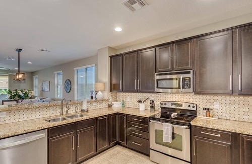 Montecito in Estrella House | Modern home in Estrella Mtn Ranch - refreshing Pool & Spa/Fire pit/Mtn Views