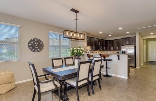 Montecito in Estrella House | Modern home in Estrella Mtn Ranch - refreshing Pool & Spa/Fire pit/Mtn Views