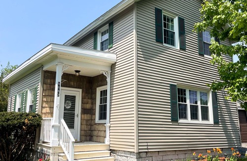 Three Mile Bay House | Modern Home Walking Distance to Boat Launch!