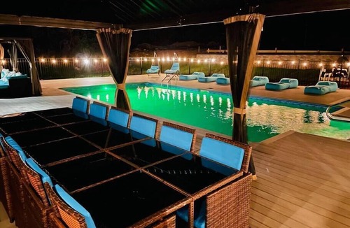 Hamden House | Modern home with a private Heated pool and jacuzzi