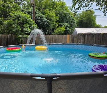 San Antonio Villa | Modern Home with Backyard pool plus Free Coffee Bar!