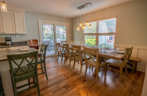 Michigan City House | Modern home with fire-pit and well equipped for large groups