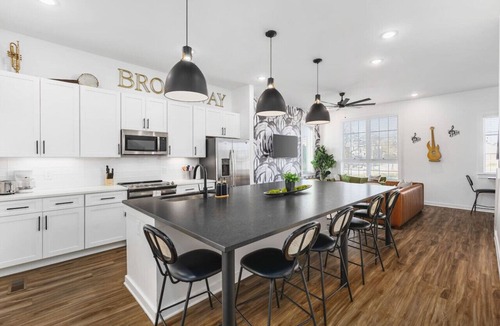 Cleveland Park House | Modern Home with Large Patio, Rooftop Deck & Garage