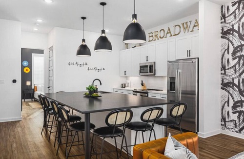 Cleveland Park House | Modern Home with Large Patio, Rooftop Deck & Garage