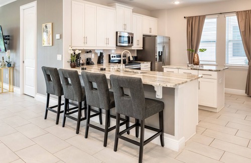 Galilee House | Modern Home with Private Pool, Game Room and Theater near Disney with Hotel Amenities by Rentyl - 417S