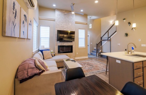 Coeur d'Alene House | Modern Home with Private Firepit