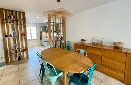 Bretignolles-sur-Mer House | Modern House Near Beach: 4 Bedrooms, Full Kitchen, WiFi, Terrace, Parking