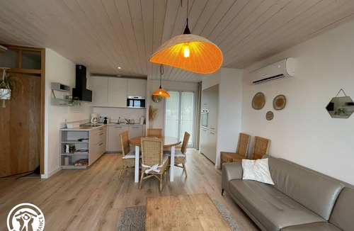 Barbatre Cottage | Modern house with AC, garden and parking, near Noirmoutier beach