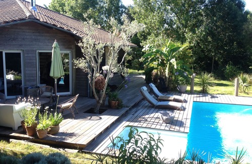 Vallesvilles House | Modern house - wood frame - near Toulouse