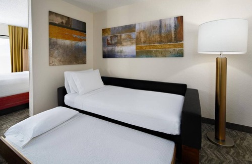 Southeast Houston Hotel | Modern Houston Room Offering Microwave, Shuttle Service & Inviting Pool Area