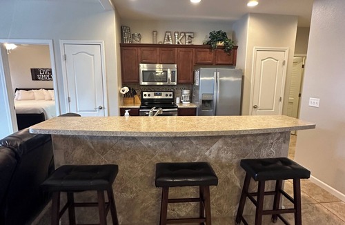 Lake Ozark Condo | Modern Lakefront Condo at Monarch Cove - Horseshoe Bend