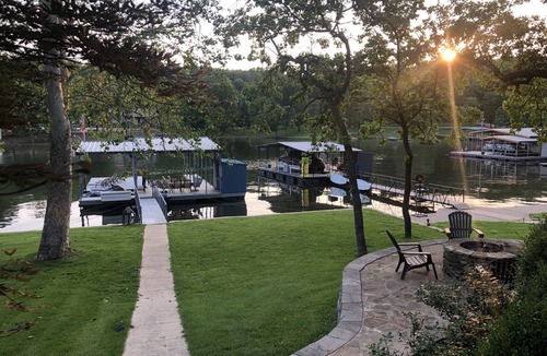 Gravois Mills House | Modern Lakefront Retreat Steps from the Water in a Quiet Cove