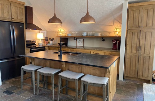 Gravois Mills House | Modern Lakefront Escape with Chic Interior Design & Spacious 2-Level Dock