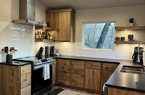 Lake Ozark House | Modern lakeside private home, dock, main channel views, off Horsehoe Bend!
