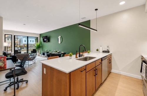 Little Italy Apartment | Modern Little Italy Retreat w/Balcony & Parking
