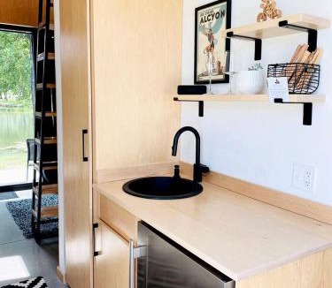 Allen County House | Modern Loft Cabin with Skylights, Paddle Boards & Trail Access in Humboldt, Kansas
