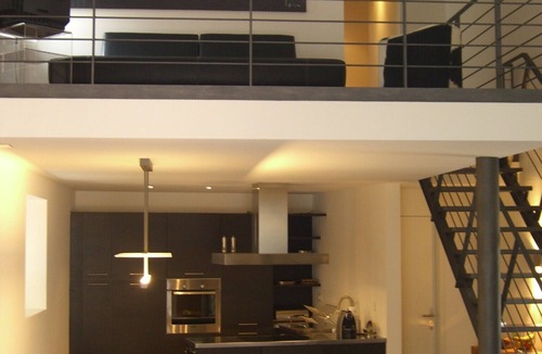 Vernate Apartment | Modern loft in Ticino, quiet location, family-friendly, pool