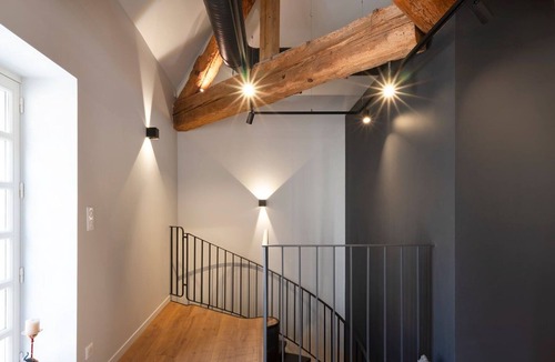 Nancy City Centre Apartment | Modern loft with old-world charm, air-conditioned, near Stanislas Square
