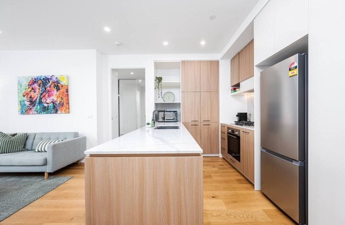 Heidelberg Heights Apartment | Modern Luxe Charm with Balcony Parking Gym