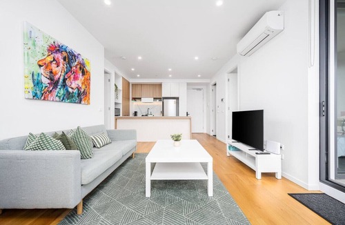 Heidelberg Heights Apartment | Modern Luxe Charm with Balcony Parking Gym