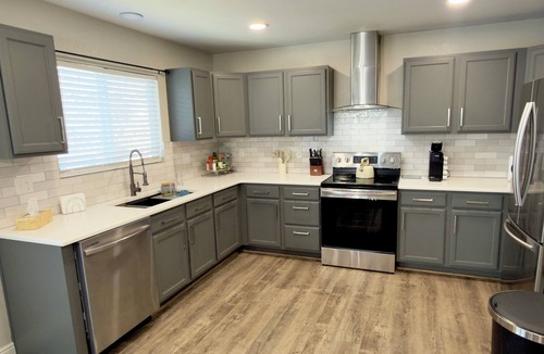 Southeast Colorado Springs House | Modern Luxe Haven. Close to the airport, military bases, and downtown