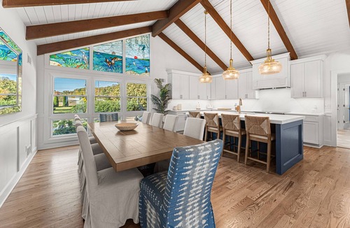 Sharps House | Modern luxury estate with private beach & dock! n