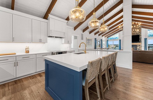 Sharps House | Modern luxury estate with private beach & dock! n