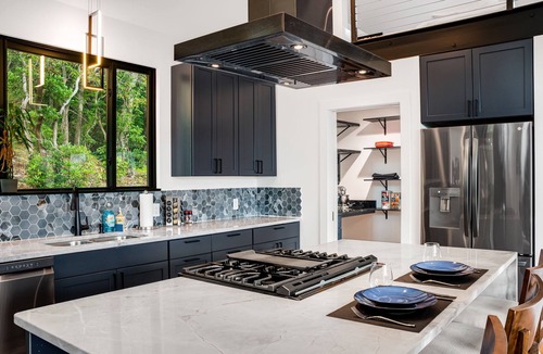 Hendersonville House | Modern luxury mountain chalet. Hot tub and stunning views. Pet friendly!