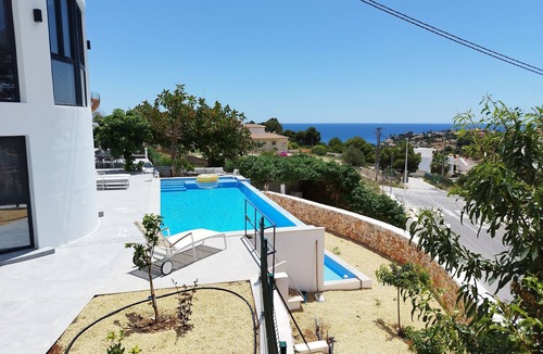 La Canuta Villa | Modern luxury new build villa paradise, sea view, aircon, pool