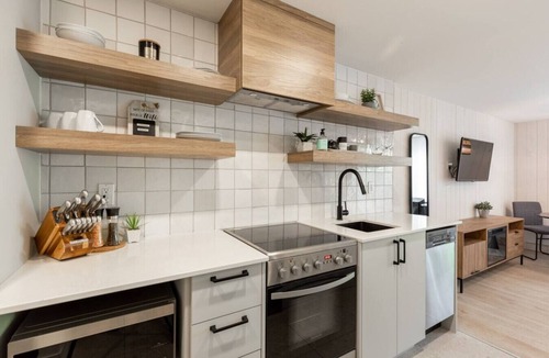 Mont-Tremblant Village Apartment | Modern Luxury Tremblant Loft + Pool & Spa Access