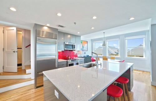 Seaside Condo | Modern Luxury Penthouse with Gulf Views in Seaside + 2 Adult Bikes!