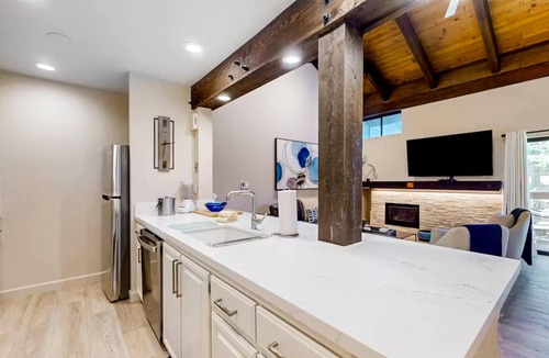 South Lake Tahoe Condo | Modern luxury awaits at this Lakeland Village condo: top-tier amenities