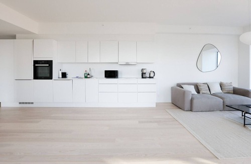 Vesterbro Apartment | Modern Minimalist Apartment with Panoramic Views