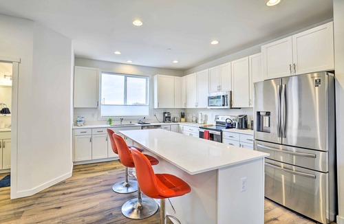 Monroe House | Modern Monroe Home - Private Yard & Mtn Views