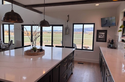 Victor House | Modern mountain home in Teton Valley