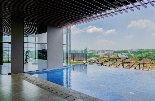 Serpong Apartment | Modern Neutral 2Br At The Ayoma Apartment