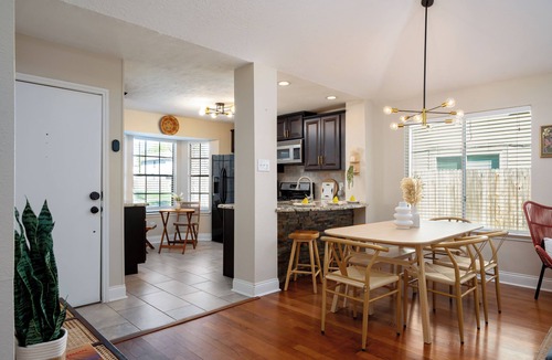 Barker House | Modern & New #Katy w/Spacious Backyard Firepit