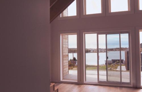 Riverport Villa | Modern Nordic Cabin w/Hot Tub & Views