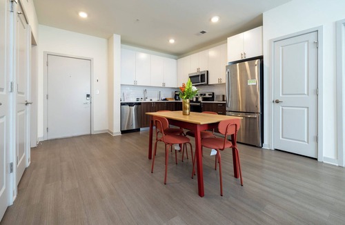 Downtown Louisville Apartment | Modern Nulu 2BR CozySuites 10