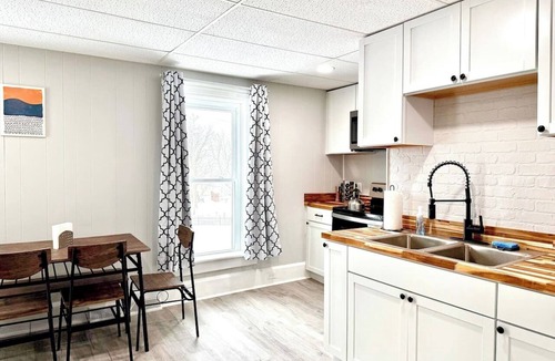Watertown Condo | Modern Oasis King Beds Walk Downtown