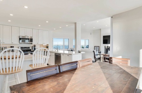 Hampton Bays House | Modern, Oceanfront Hamptons Retreat with Private Pool, Direct Beach Access.